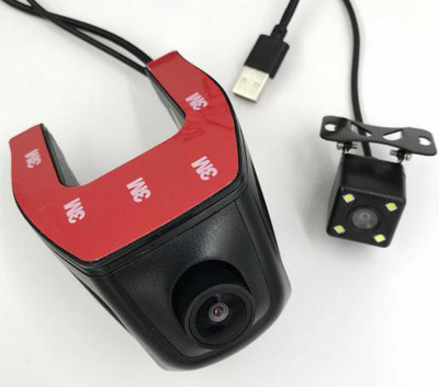 USB-14 行车记录仪 双录 